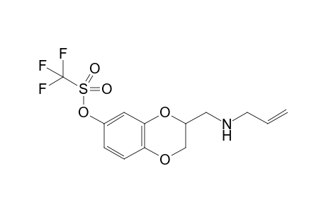 3-[(Allylamino)methyl]-2,3-dihydro-1,4-benzodioxin-6-yl trifluoromethanesulfonate