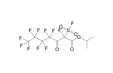 ISOPROPYL 2-FLUOROSULPHONYL-3-OXO-PERFLUOROHEPTANOATE