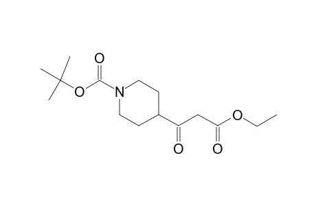 tert-butyl 4-(3-ethoxy-3-oxopropanoyl)-1-piperidinecarboxylate