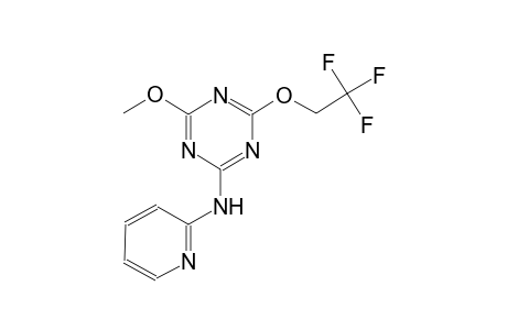1,3,5-triazin-2-amine, 4-methoxy-N-(2-pyridinyl)-6-(2,2,2-trifluoroethoxy)-