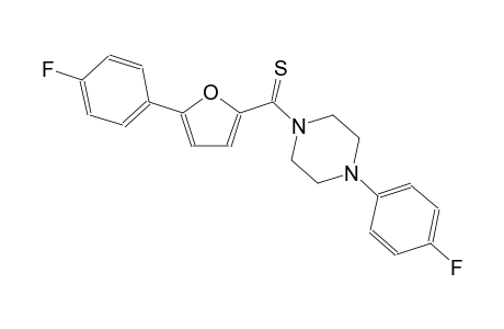 1-(4-fluorophenyl)-4-{[5-(4-fluorophenyl)-2-furyl]carbothioyl}piperazine