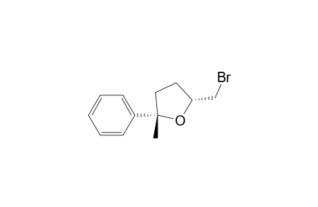 cis-5-Bromomethyl-2-methyl-2-phenyltetrahydrofuran