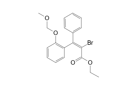Ethyl (E)-2-bromo-3-[(2-methoxymethoxy)phenyl]-3-phenylpropenoate
