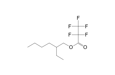 2-Ethyl-1-hexanol, pentafluoropropionate