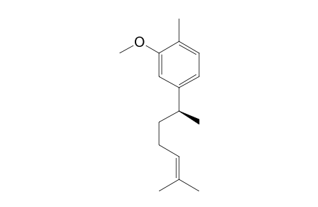 2-Methoxy-1-methyl-4-[(2S)-6-methylhept-5-en-2-yl]benzene