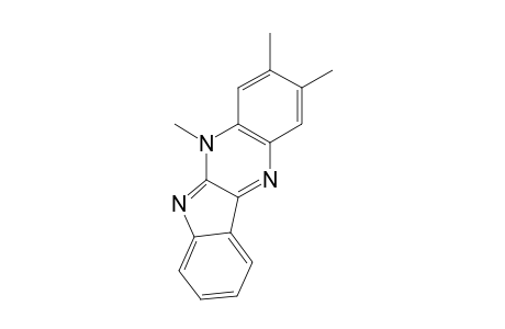 2,3,5-TRIMETHYL-5H-INDOLO-[2,3-B]-QUINOXALINE