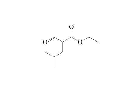 2-Formyl-4-methylpentanoic acid, ethyl ester
