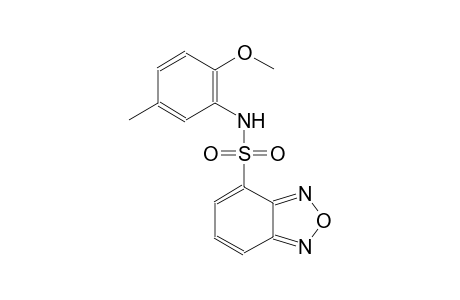 2,1,3-benzoxadiazole-4-sulfonamide, N-(2-methoxy-5-methylphenyl)-
