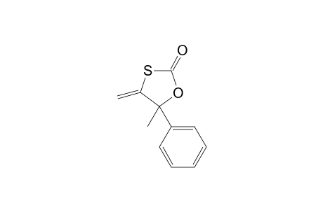 5-methyl-4-methylene-5-phenyl-1,3-oxathiolan-2-one