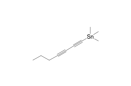 1-Trimethylstannyl-1,3-heptadiyne