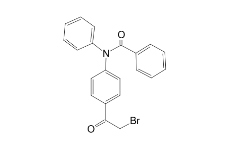 .alpha.-Bromo-4-acetyl-N-benzoyl-diphenylamine