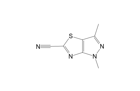 1,3-Dimethyl-1H-pyrazolo[3,4-d]thiazole-5-carbonitrile