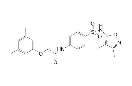 acetamide, N-[4-[[(3,4-dimethyl-5-isoxazolyl)amino]sulfonyl]phenyl]-2-(3,5-dimethylphenoxy)-