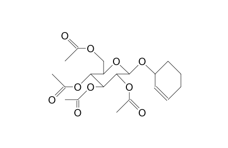 Tetra-O-acetyl-(1R)-2-cyclohexen-1-yl-B-D-glucopyranoside