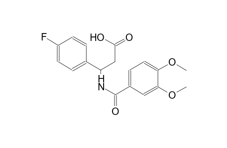 benzenepropanoic acid, beta-[(3,4-dimethoxybenzoyl)amino]-4-fluoro-