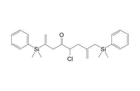 5-Chloranyl-2-[dimethyl(phenyl)silyl]-7-[[dimethyl(phenyl)silyl]methyl]octa-1,7-dien-4-one