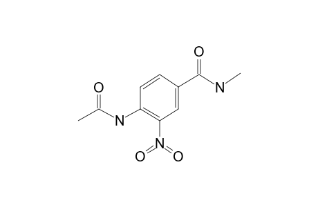 4-Acetamido-N-methyl-3-nitrobenzamide