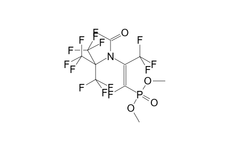 O,O-DIMETHYL[2-(N-PERFLUORO-TERT-BUTYL-N-FLUOROCARBONYLAMINO)TETRAFLUOROPROPENYL]PHOSPHONATE