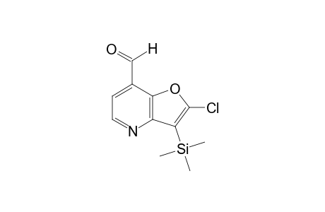 2-Chloro-7-formyl-3-trimethylsilylfuro[3,2-b]pyridine
