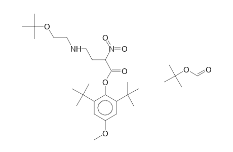 4-(2-tert-BUTOXY-1-tert-BUTOXYCARBONYLETHYLAMINO)-2-NITRO-BUTYRIC ACID, 2,6-DI-tert-BUTYL-4-METHOXYPHENYL ESTER