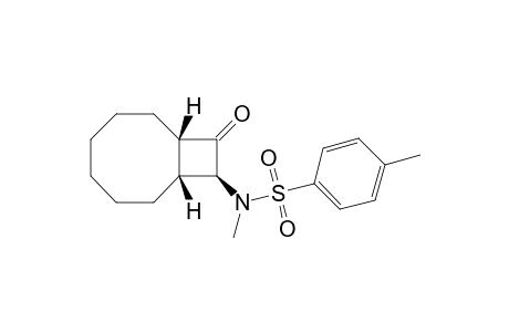 (1S,8R,10S)-10-(methyltosylamino)bicyclo[6.2.0]decan-9-one