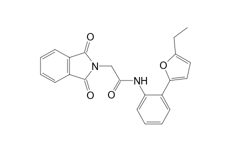2-(1,3-Dioxo-1,3-dihydro-2H-isoindol-2-yl)-N-[2-(5-ethyl-2-furyl)phenyl]acetamide
