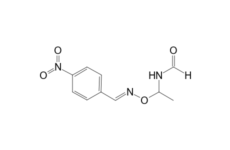 (E)-O-1-(N-Formamino-1-yl)ethyl-4-nitrobenzaldehyde oxime