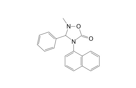2-METHYL-4-(1-NAPHTHYL)-3-PHENYL-1,2,4-OXADIAZOLIDINONE