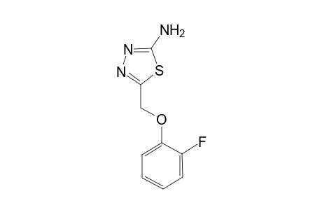 5-(2-Fluorophenoxy)methyl-2-amino-1,3,4-thiadiazoles