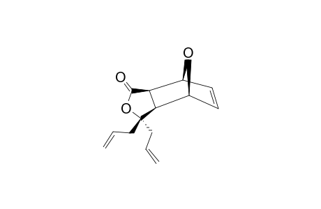 5,5-Diallyl-4,10-dioxa-exo-tricyclo-[5.2.0(2,6)]-dec-8-en-3-one