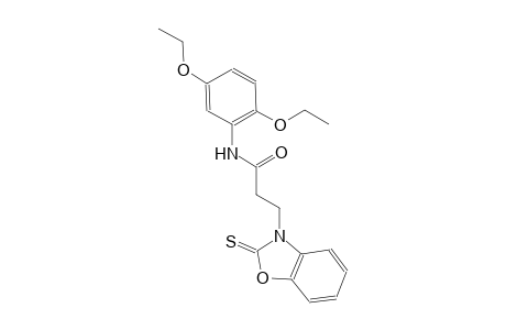3-benzoxazolepropanamide, N-(2,5-diethoxyphenyl)-2,3-dihydro-2-thioxo-