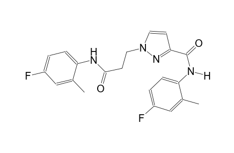 1H-pyrazole-1-propanamide, N-(4-fluoro-2-methylphenyl)-3-[[(4-fluoro-2-methylphenyl)amino]carbonyl]-