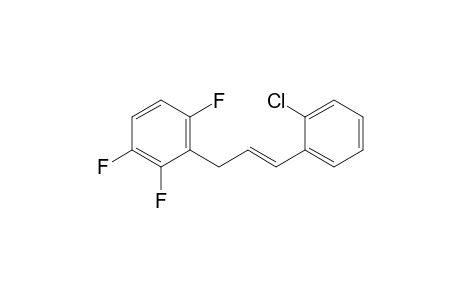 (E)-1-(3-(2-chlorophenyl)allyl)-2,3,6-trifluorobenzene