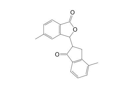 3-(1-keto-4-methyl-indan-2-yl)-5-methyl-phthalide