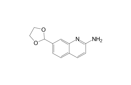 2-Amino-7-(1',3'-dioxolan-2'-yl)-quinoline