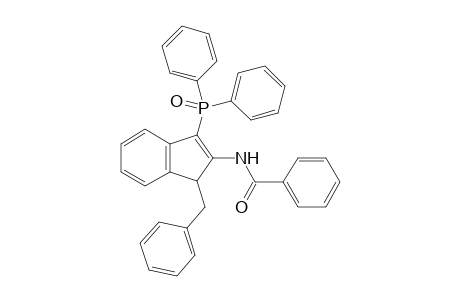 N-(1-Benzyl-3-(diphenylphosphoryl)-1H-inden-2-yl)benzamide