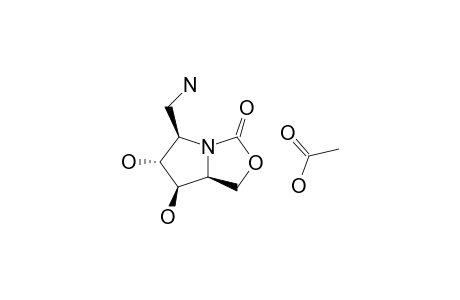 6-AMINO-2,5-[(1-OXYCARBONYL)-IMINO]-2,5,6-TRIDEOXY-D-GLUCITOL-ACETATE