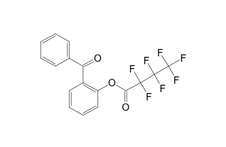 2-Hydroxybenzophenone, heptafluorobutyrate