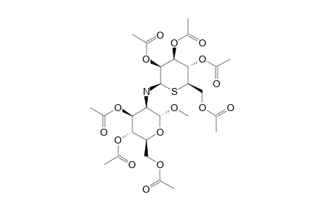 METHYL-2-AMINO-2-DEOXY-2-N-(2,3,4,6-TETRA-O-ACETYL-5-THIO-BETA-D-MANNOPYRANOSYL)-3,4,6-TRI-O-ACETYL-ALPHA-D-MANNOPYRANOSIDE
