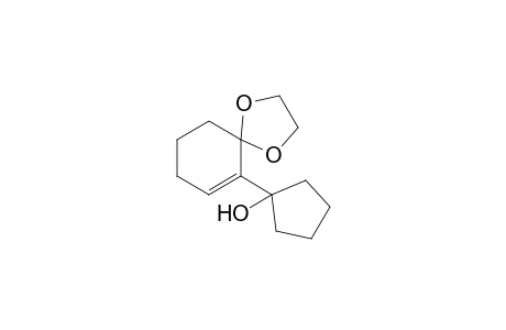 6-(1-Hydroxycyclopentyl)-1,4-dioxaspiro[4,5]dec-6-ene