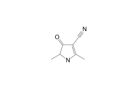 4-keto-2,5-dimethyl-2-pyrroline-3-carbonitrile