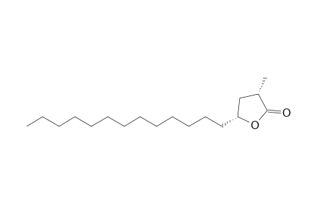 (3S,5R)-3-Methyl-5-tridecyldihydrofuran-2-one