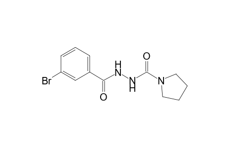 N'-(3-bromobenzoyl)pyrrolidine-1-carbohydrazide