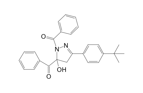 (3-(4-(tert-Butyl)phenyl)-5-hydroxy-4,5-dihydro-1H-pyrazol-1,5- diyl)bis(phenylmethanone)
