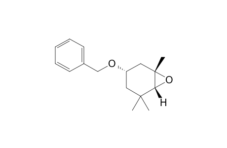 (cis)-3-(Benzyloxy)-1,5,5-trimethyl-7-oxabicyclo[4.1.0]heptane