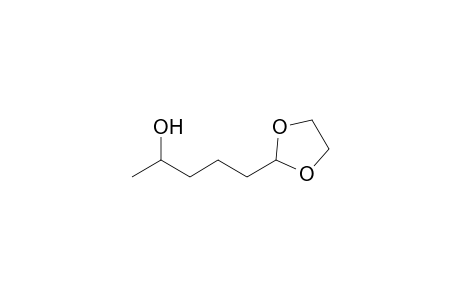 5-(1,3-dioxolan-2-yl)-2-pentanol