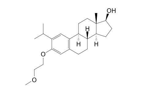 Estra-1,3,5(10)-trien-17-ol, 3-(2-methoxyethoxy)-2-(1-methylethyl)-, (17.beta.)-