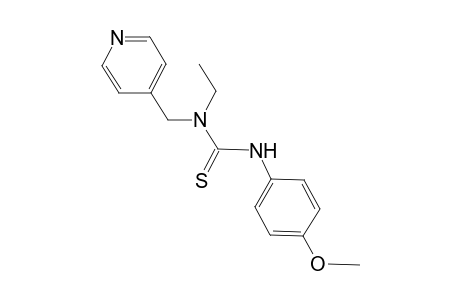 1-Ethyl-3-(4-methoxyphenyl)-1-(4-pyridylmethyl)thiourea