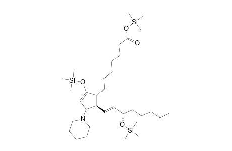 Prosta-9,13-dien-1-oic acid, 11-(1-piperidinyl)-9,15-bis[(trimethylsilyl)oxy]-, trimethylsilyl ester, (13E,15S)-