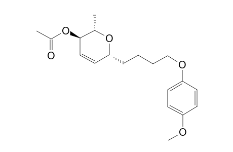 1-C-(4-O-ACETYL-2,3,6-TRIDEOXY-BETA-L-ERYTHRO-HEX-2-EN-PYRANOSYL)-4-(4'-METHOXYPHENOXY)-BUTANE